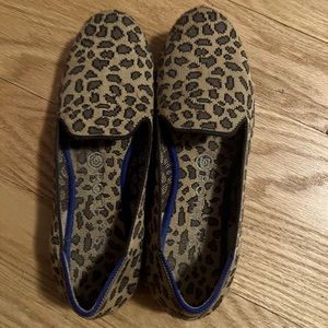 Rothy’s leopard loafers size 8